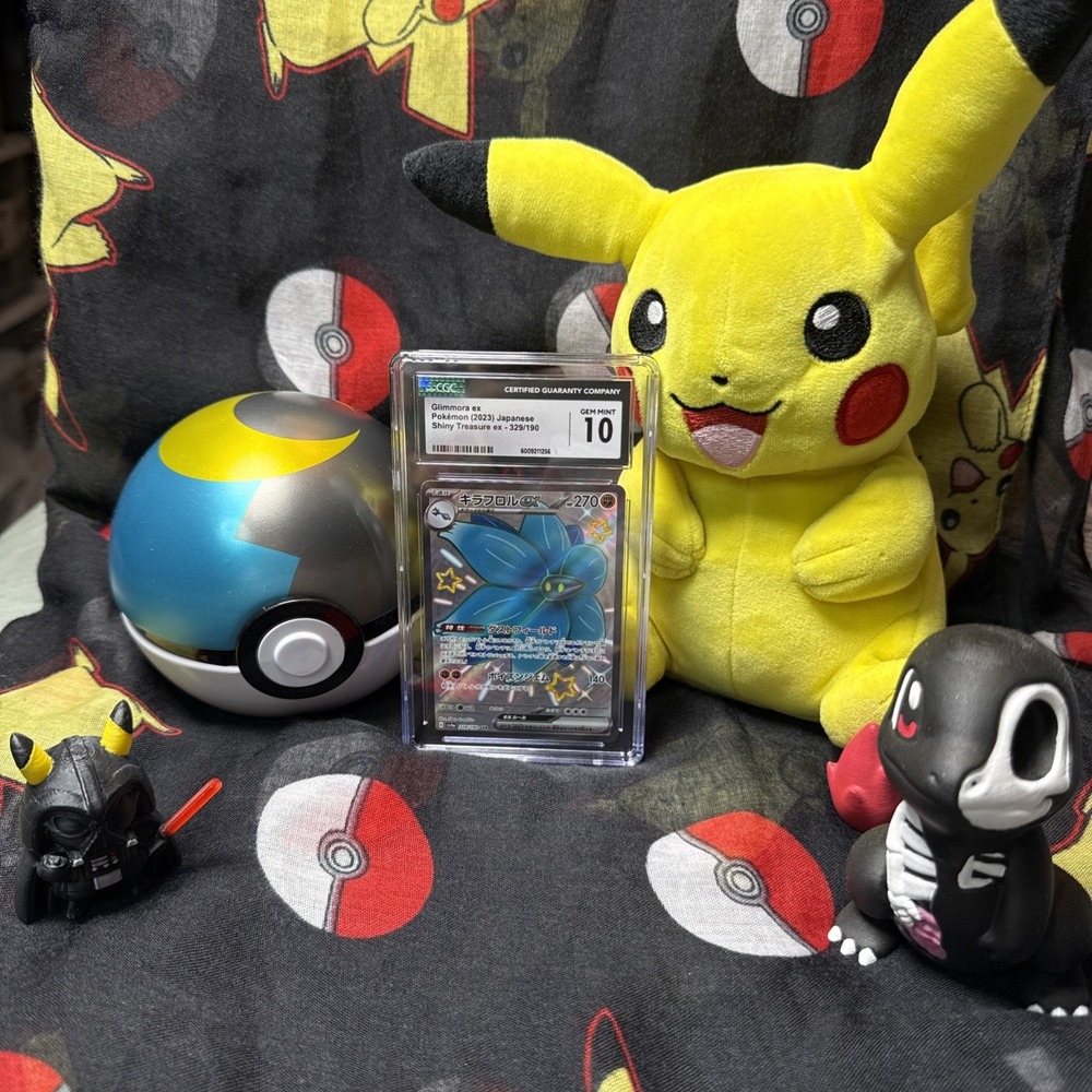 Glimmora Ex 2023 Japanese Shiny Treasure Ex CGC Gem‎ Mint 10